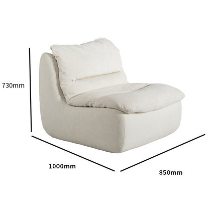 Foam Floor Chair With Back Support | Compressed Sofa | Muzhan Furniture