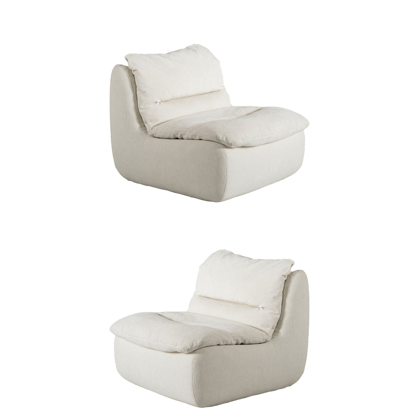 Foam Floor Chair With Back Support | Compressed Sofa | Muzhan Furniture