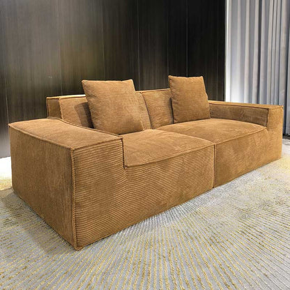 Two Seater Loveseat Sectional Sofas | Compressed Sofa | Muzhan Furniture