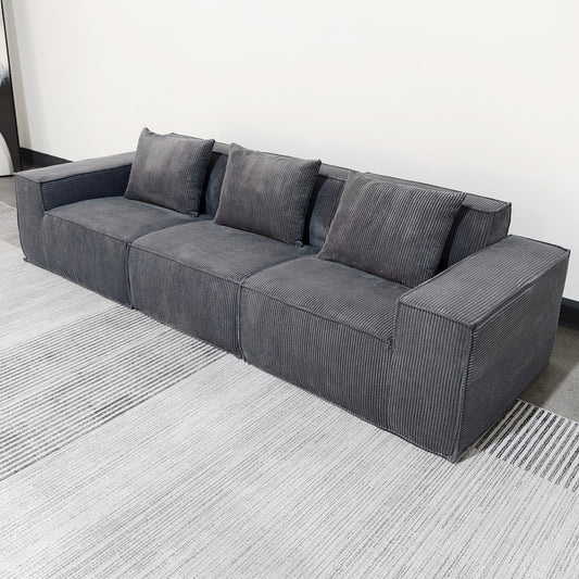 Modular 3 Piece Fabric Sectional Sofas | Compressed Sofa | Muzhan Furniture