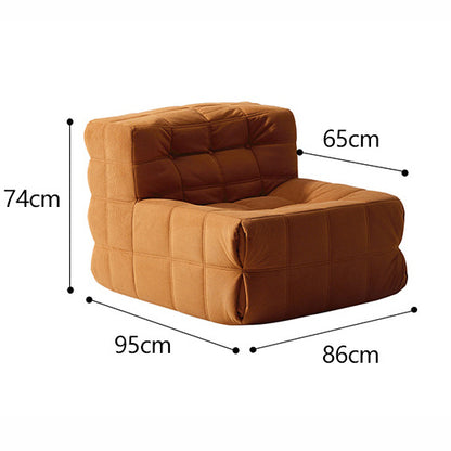 Cushioned Floor Legless Chair | Compressed Sofa | Muzhan Furniture