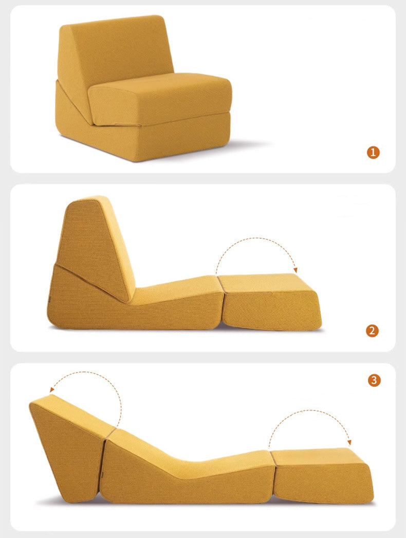 Reclining Foldable Floor Chair | Compressed Sofa | Muzhan Furniture