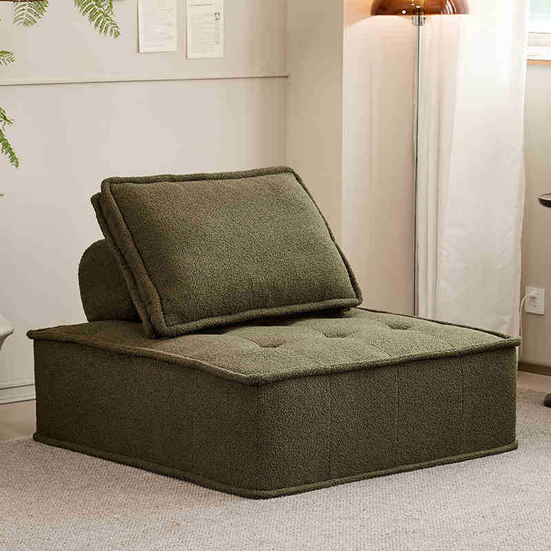 Comfy Oversized Adjustable Floor Chair | Compressed Sofa | Muzhan Furniture